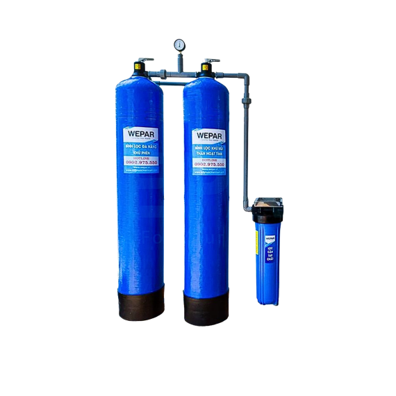 Hệ lọc sinh hoạt 2 cột WEPAR