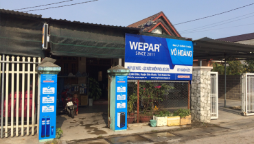 Cửa hàng phân phối máy lọc nước thương hiệu WEPAR