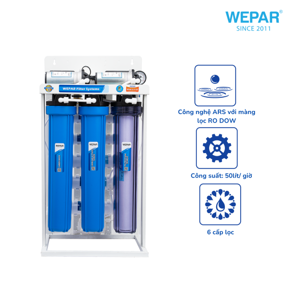 Máy lọc nước bán công nghiệp 50 lít không bình áp