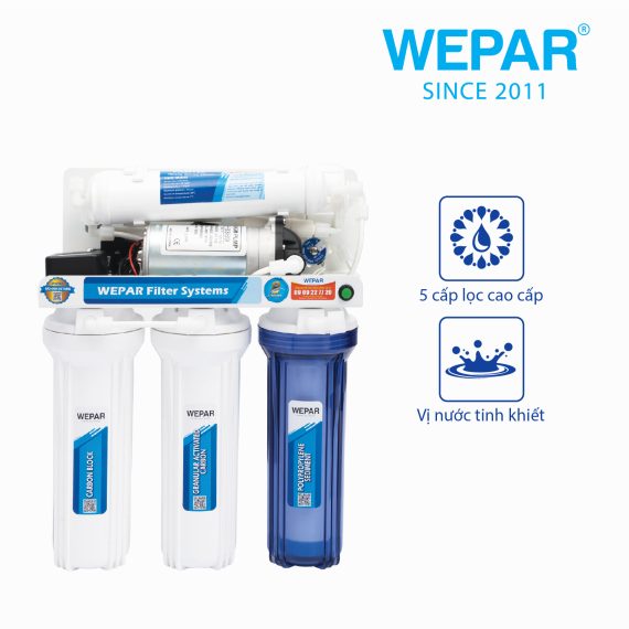 máy lọc nước 5 cấp wepar