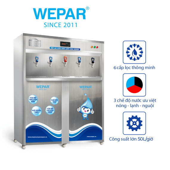 5 vòi 50L/giờ