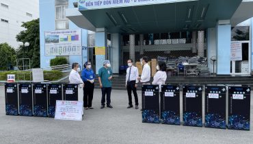 Wepar lắp đặt máy lọc nước WP8-st cho Bệnh viện Gò Vấp