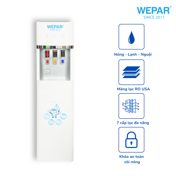 Máy lọc nước 3 vòi nóng – lạnh- nguội WP-VN330
