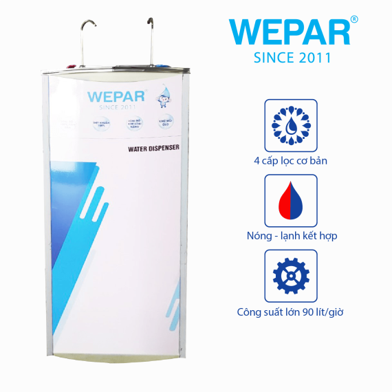 Máy lọc nước 3 vòi WEPAR