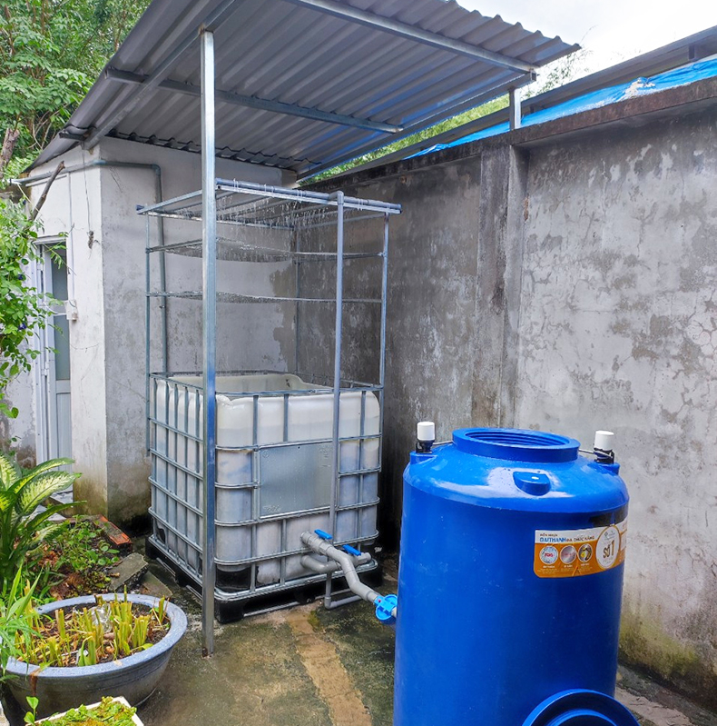 WEPAR lắp đặt thành công hệ thống dàn phun mưa ở Củ Chi