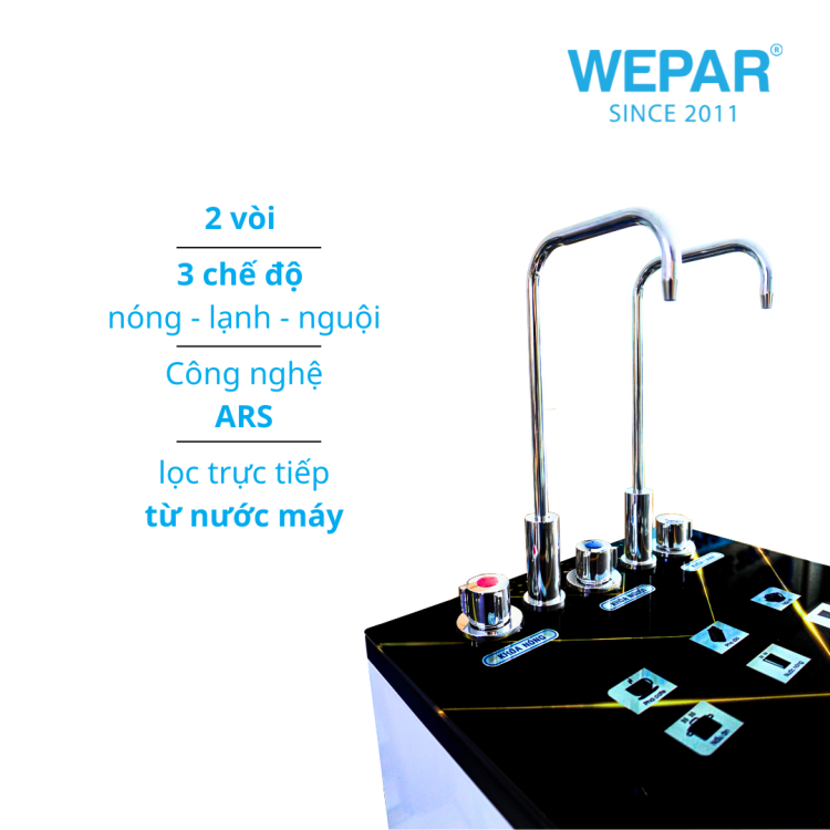 máy lọc nước RO 8 cấp CH25 Wepar