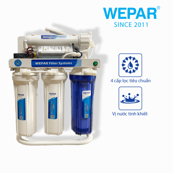 Bộ lọc nước 4 cấp Wepar