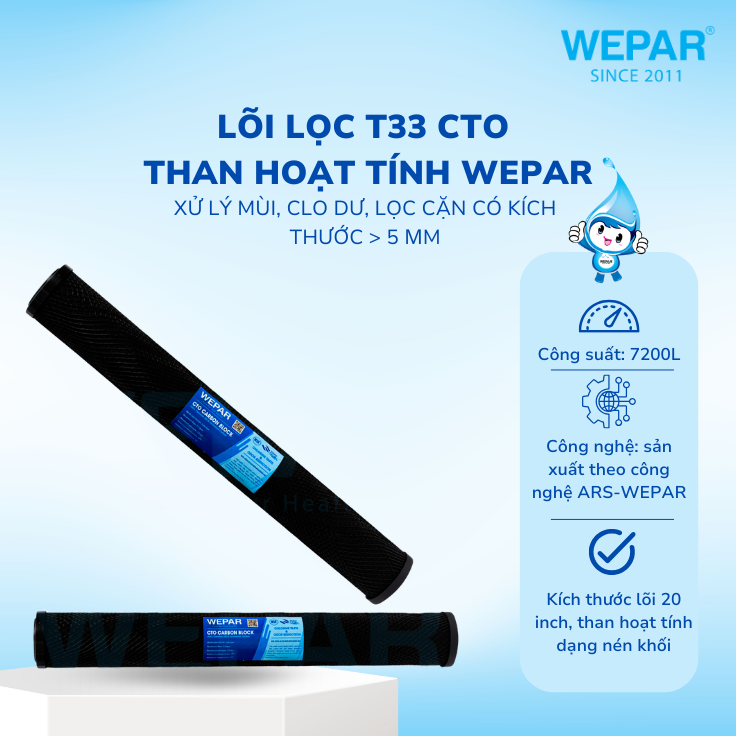 Lõi lọc nước than hoạt tính