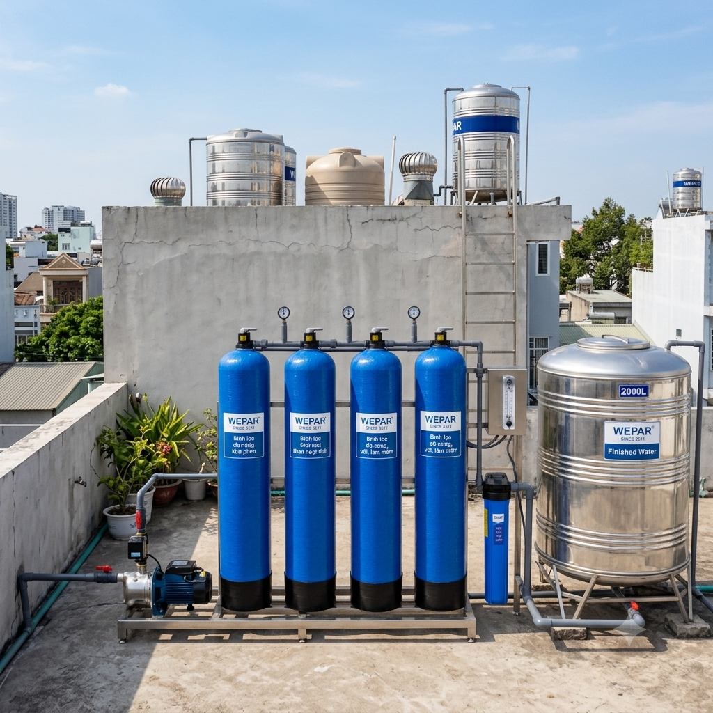 Hệ thống lọc tổng đầu nguồn